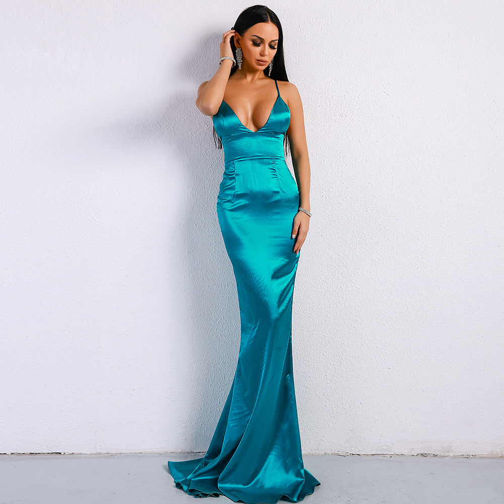 Sling Evening Dress