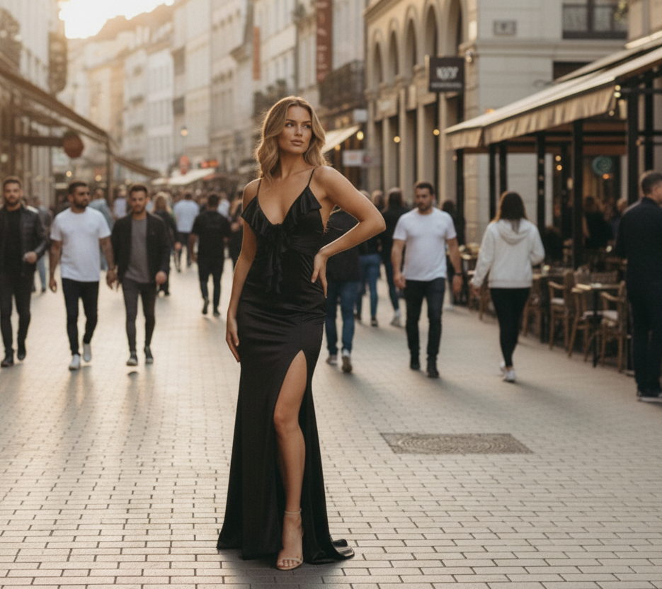 Satin Slip Dress