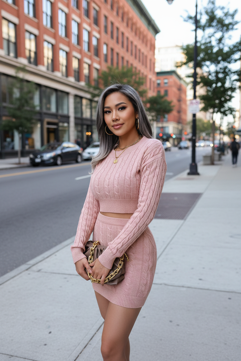 Knit Sweater Set
